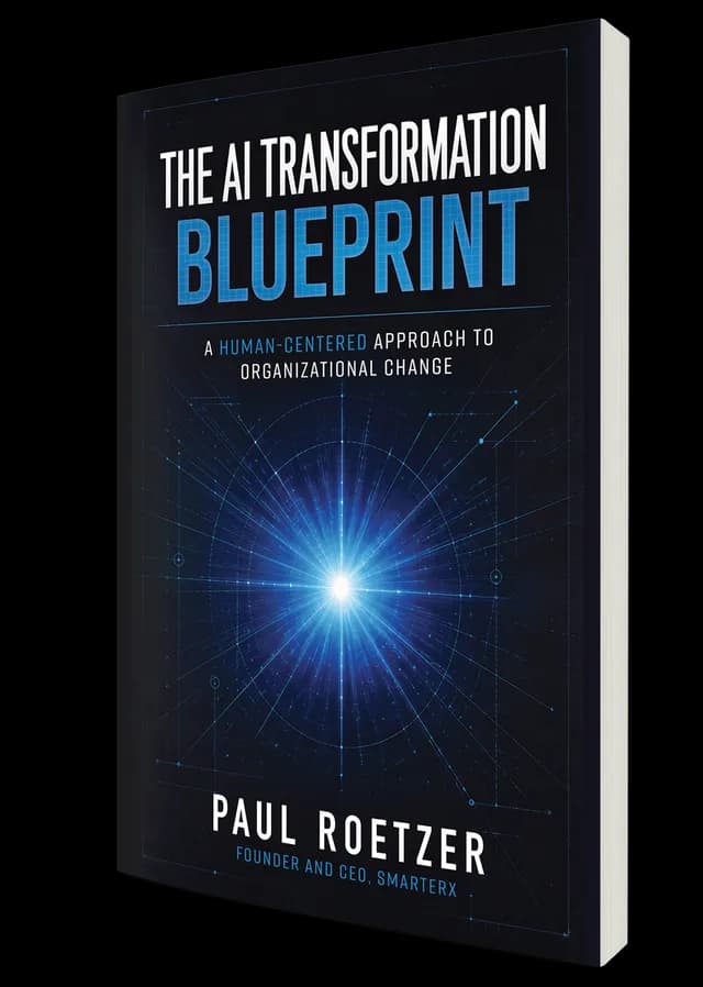 The AI Transformation Blueprint book cover